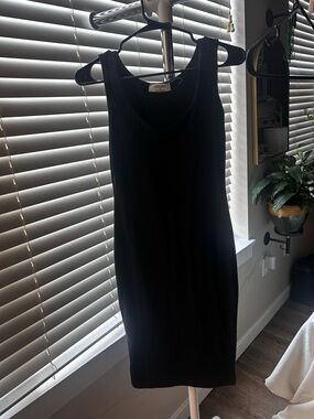 Zenana Outfitters Black Sleeveless Tank Dress